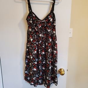 Torrid Skull & Roses Skater Dress